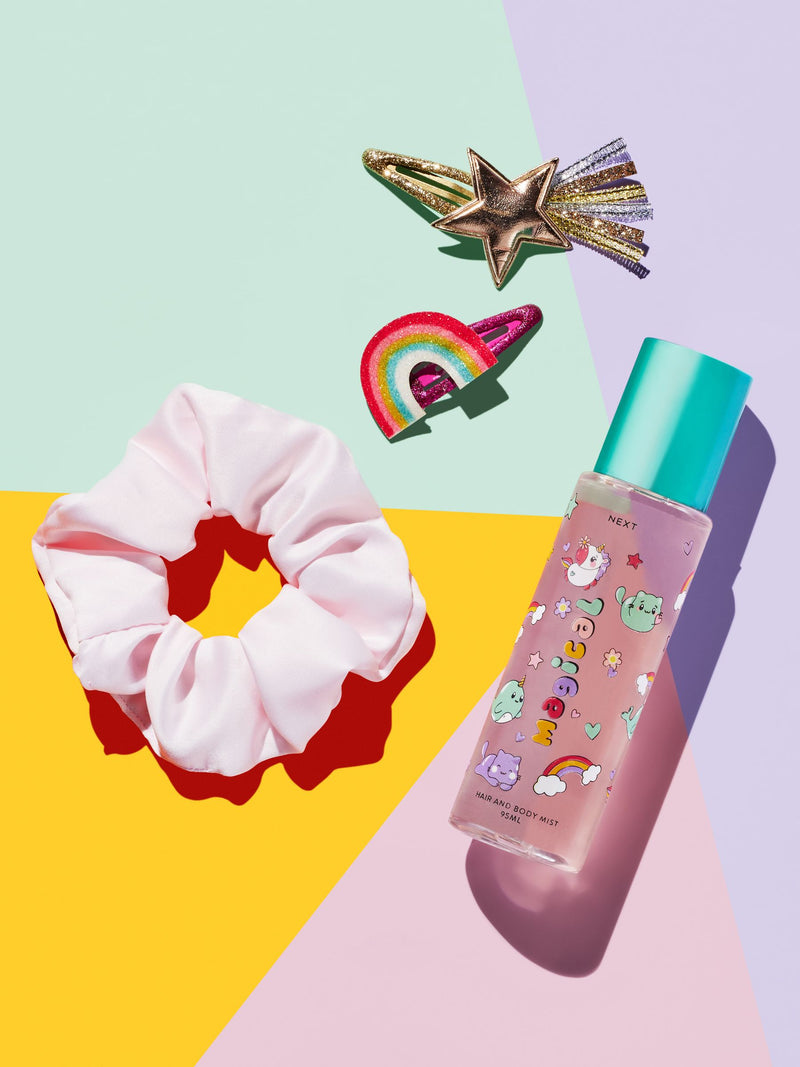 Kids Magical Kawaii hair mist and accessories gift set 95ml, UK version