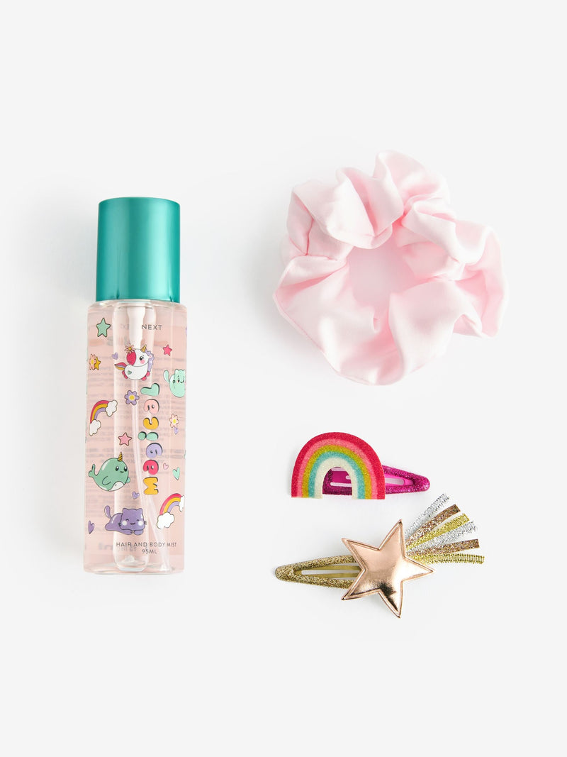 Kids Magical Kawaii hair mist and accessories gift set 95ml, UK version