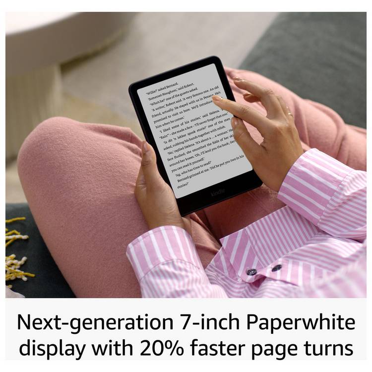 Amazon Kindle Paperwhite Signature Edition e-reader 7-inch 32GB, imported from the UK