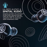 JLab Epic Lab Edition true wireless earbuds Black, UK version
