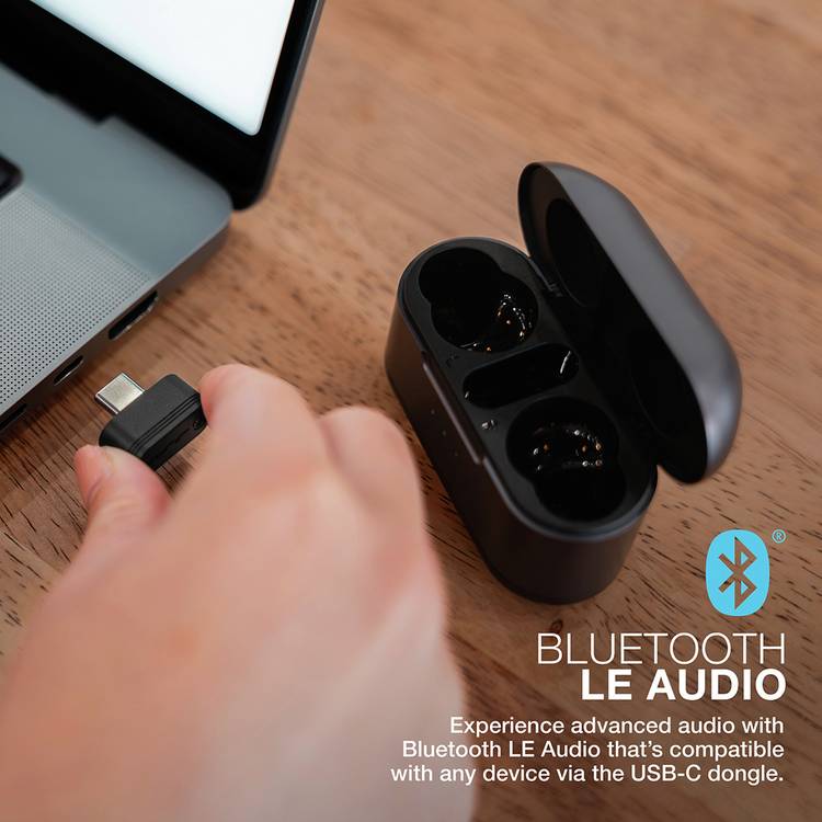 JLab Epic Lab Edition true wireless earbuds Black, UK version
