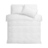 Argos Home white embossed floral bedding set single (British brand)