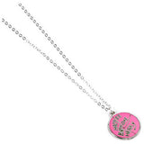 Harry Potter Happee Birthdae necklace with enamel pendant 45cm, imported from the UK