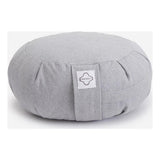 Decathlon grey round yoga meditation cushion 35cm - British product