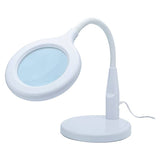 Argos Lightcraft Compact LED Magnifier Desk Lamp White- Buy online at McGrocer