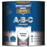 Johnstone's primer sealer Brilliant White 1L - British product