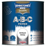 Argos Johnstone's ABC Primer Matt Paint Brilliant White 1L- Buy online at McGrocer