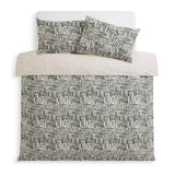 Habitat reversible check bedding set single - British product