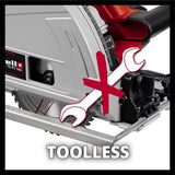 Einhell 1200W corded plunge circular saw 165mm blade (British brand)