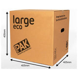 StorePAK large eco cardboard storage boxes set of 5, imported from the UK