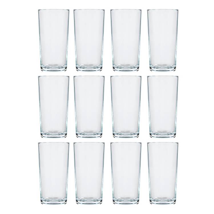Home Essentials hi-ball glasses set of 12, imported from the UK