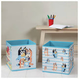 Bluey blue storage cubes pack of 2 (British brand)