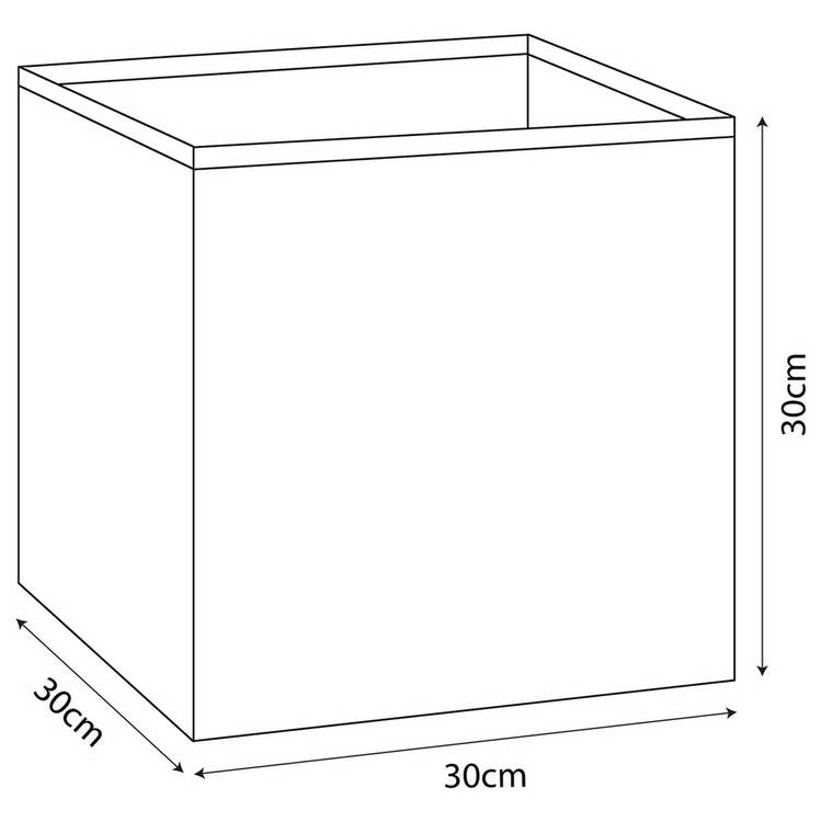 Bluey blue storage cubes pack of 2 (British brand)