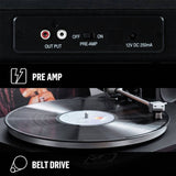 House of Marley Stir It Up belt drive turntable (British brand)