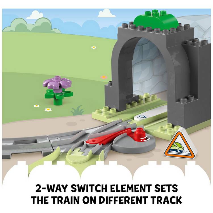 LEGO DUPLO Train Tunnel and Tracks Expansion Set 10425 (British brand)