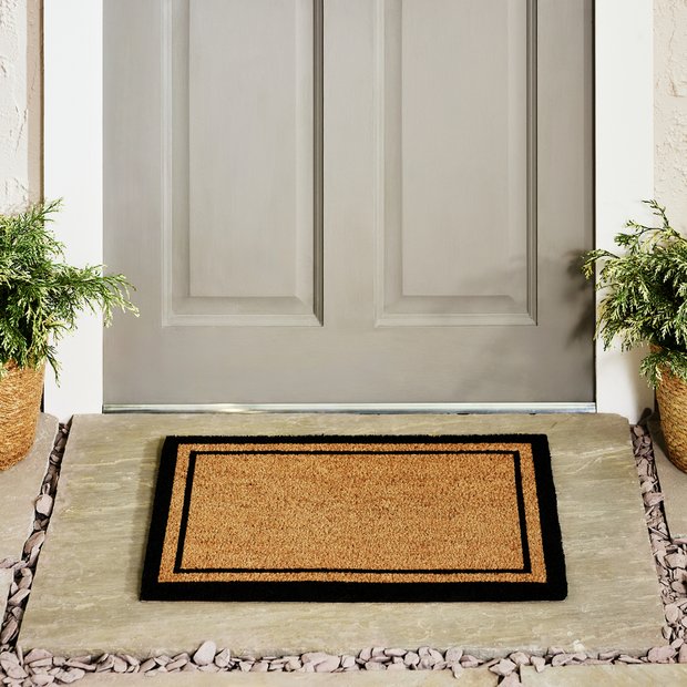 Argos Home natural coir doormat 40x60cm - British product