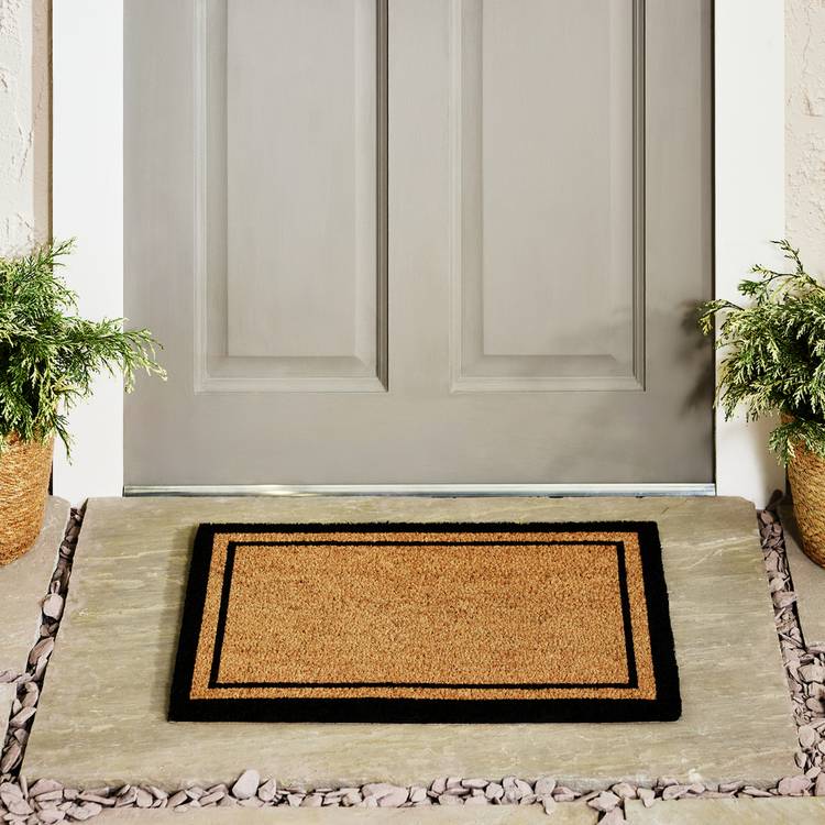 Argos Home natural coir doormat 40x60cm - British product