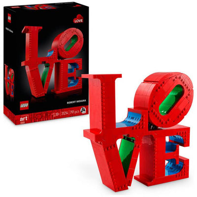 Argos LEGO ART LOVE Home Decor Building Set for Adults 31214- Buy online at McGrocer