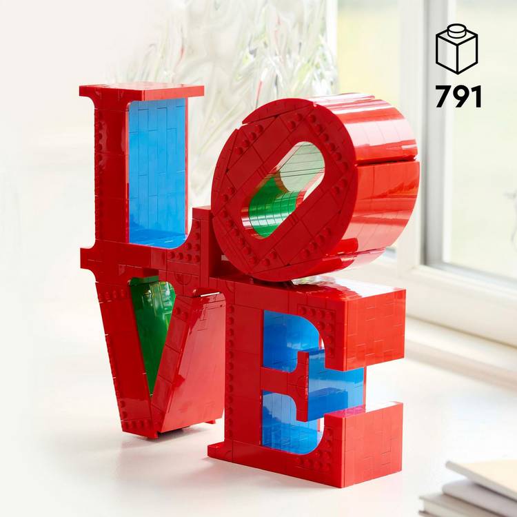 LEGO Art LOVE building set 791 pieces, UK version