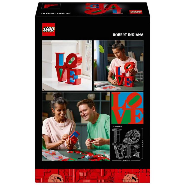 LEGO Art LOVE building set 791 pieces, UK version