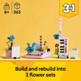 LEGO Creator 3in1 typewriter with flowers building toy - (British brand)