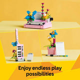 LEGO Creator 3in1 typewriter with flowers building toy - (British brand)