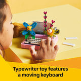 LEGO Creator 3in1 typewriter with flowers building toy - (British brand)