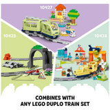 LEGO DUPLO train tracks bridge expansion set 42 pieces (British brand)