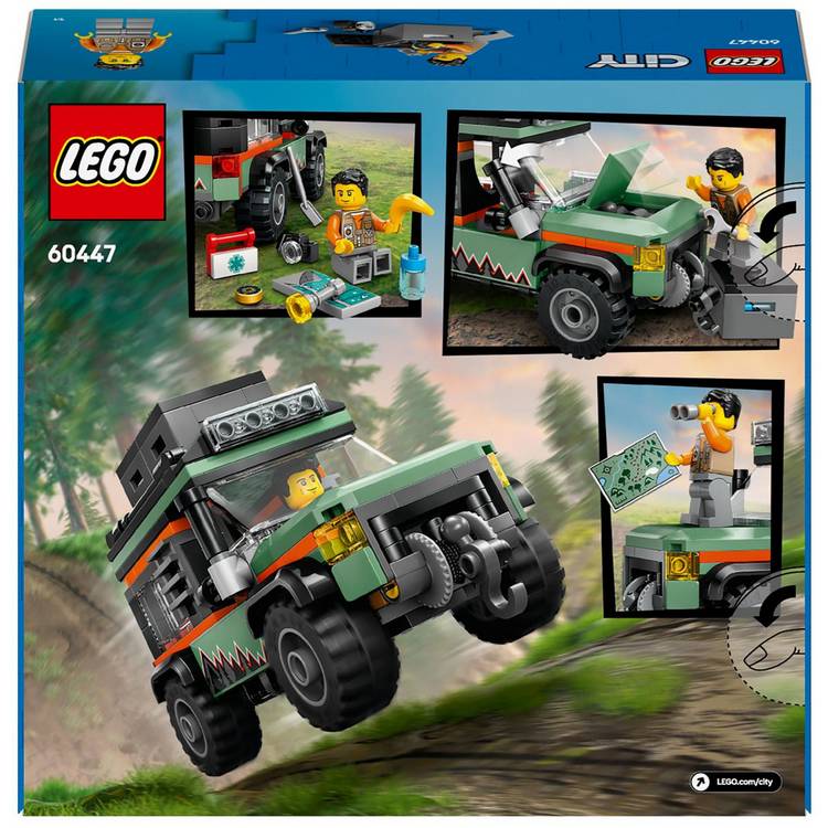 LEGO City Off-Road 4x4 Mountain Truck building toy set (British brand)