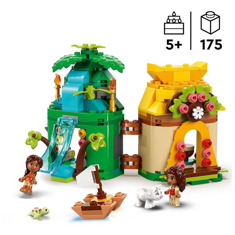 LEGO Disney Moana's Island Fun building toy 175 pieces (British brand)