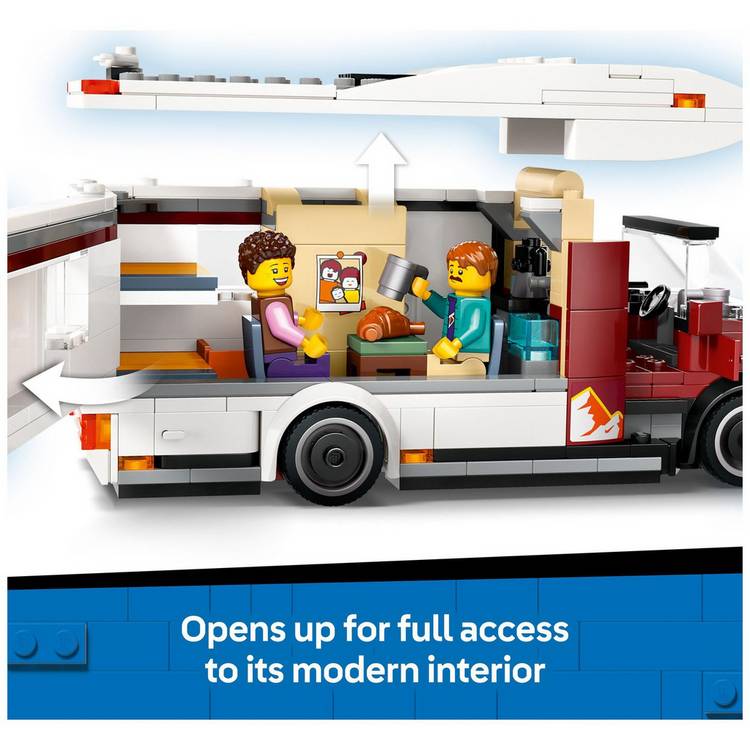 LEGO City Camper Van toy set 385 pieces, imported from the UK