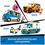 LEGO City Camper Van toy set 385 pieces, imported from the UK