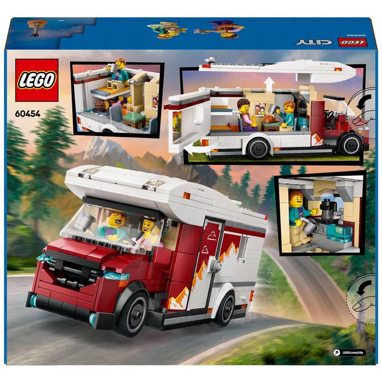 LEGO City Camper Van toy set 385 pieces, imported from the UK