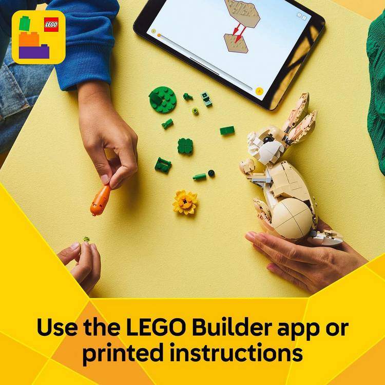 LEGO Creator 3in1 Cute Bunny building set, UK version