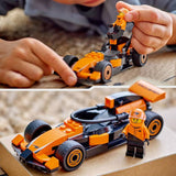 LEGO McLaren F1 race car with driver minifigure 86 pieces (British brand)