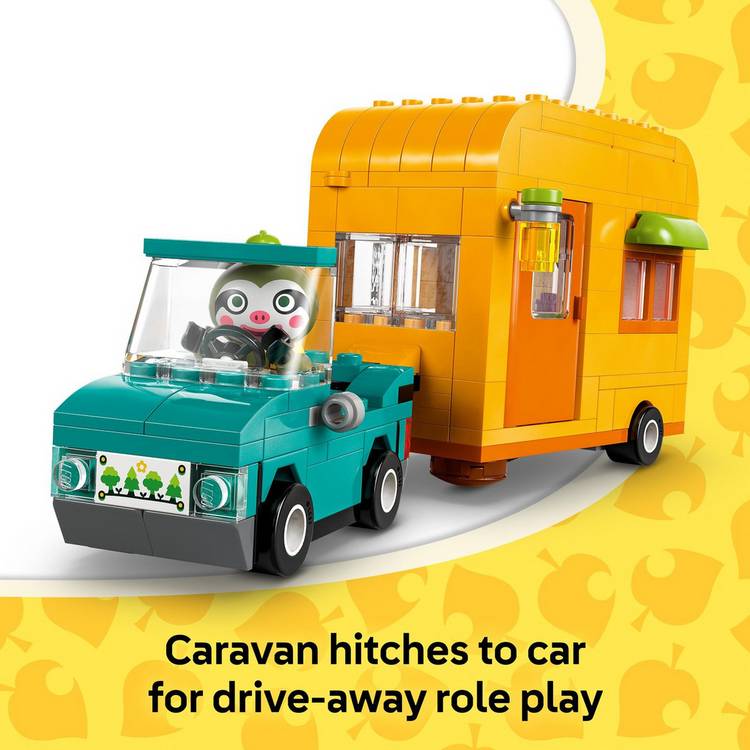 LEGO Animal Crossing Leif's Caravan 77054, imported from the UK