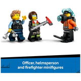 LEGO City Remix set helicopter fire engine submarine 874 pieces, imported from the UK