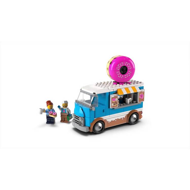 LEGO City Doughnut Truck toy set 196 pieces, UK version
