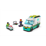 LEGO City Emergency Ambulance toy set 184 pieces (British brand)