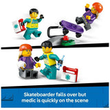 LEGO City Emergency Ambulance toy set 184 pieces (British brand)
