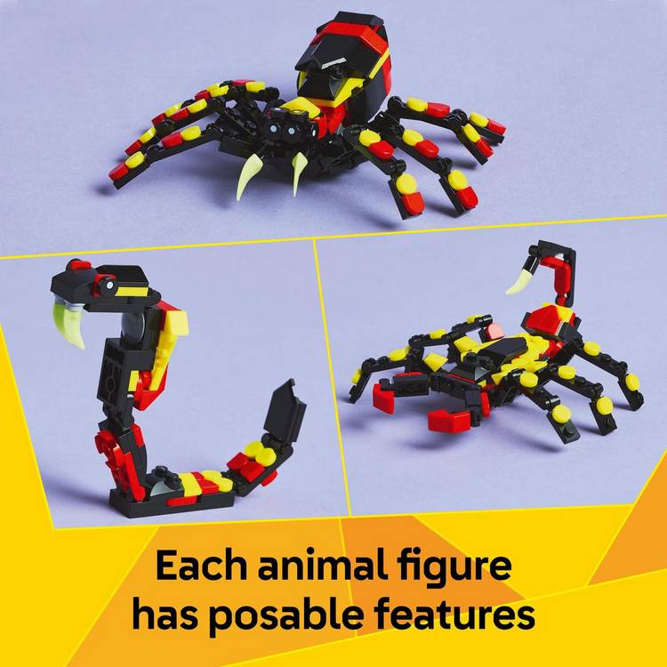 LEGO Creator 3in1 Spider Toy, UK version