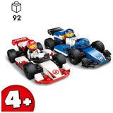 LEGO City F1 Williams and Haas race cars set (British brand)