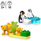 LEGO DUPLO penguin lion building set, imported from the UK
