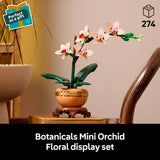 LEGO Botanicals mini orchid building set 274 pieces - British product