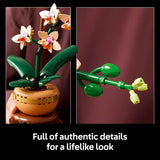 LEGO Botanicals mini orchid building set 274 pieces - British product