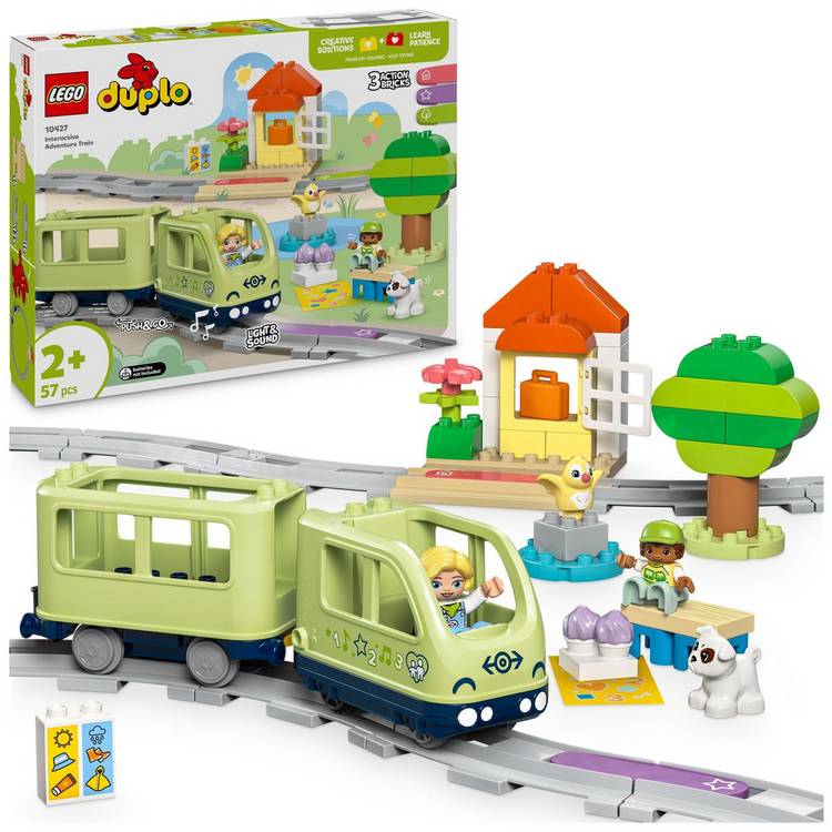 LEGO DUPLO train set 10427 57 pieces, UK version