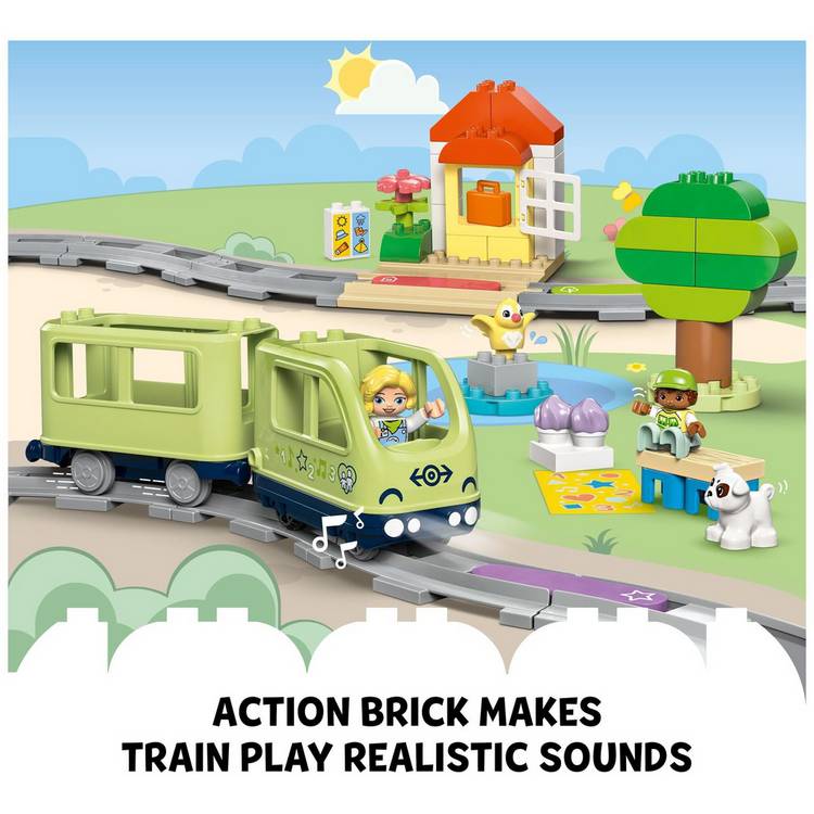 LEGO DUPLO train set 10427 57 pieces, UK version