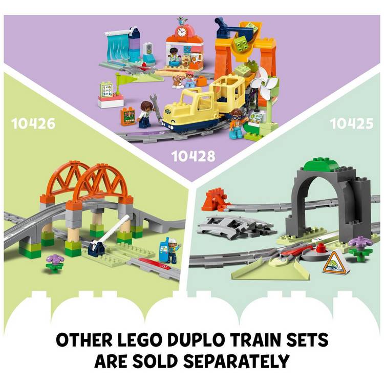 LEGO DUPLO train set 10427 57 pieces, UK version