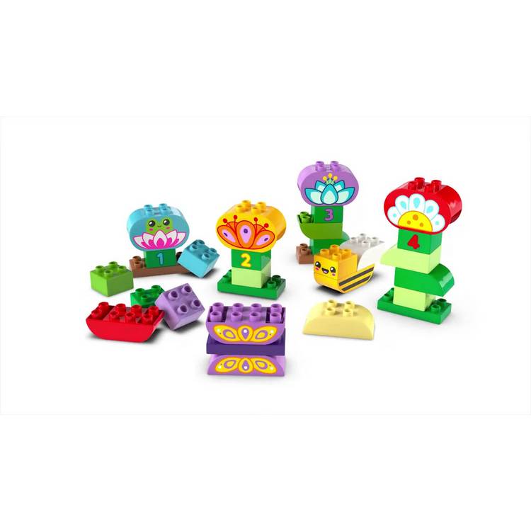 LEGO DUPLO creative garden and flowers stacking toy 45 pieces, UK version