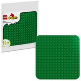 LEGO DUPLO green building plate 38cm, imported from the UK